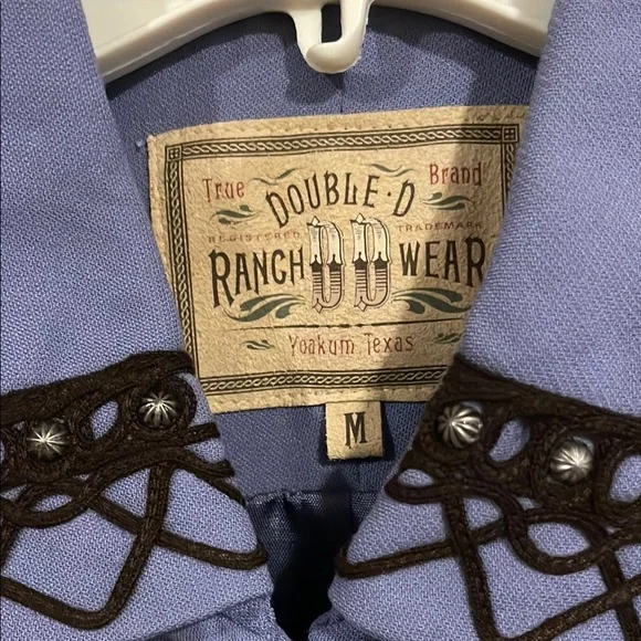 Double D Ranch Purple A-Line Vest Sleeveless Casual with matching skirt